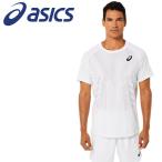 アシックス Tシャツ・ポロシャツ ACTIBREEZE MATCH半袖シャツ メンズ テニス ウェア 2041A192-100 メール便送料無料
