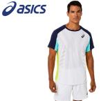 アシックス Tシャツ・ポロシャツ ACTIBREEZE MATCH半袖シャツ メンズ テニス ウェア 2041A192-101 メール便送料無料