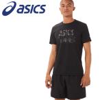 アシックス Tシャツ・ポロシャツ ショートスリーブトップ メンズ テニス ウェア 2041A205-001 メール便送料無料