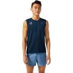 アシックス Tシャツ・ポロシャツ TRACK ELITE アイコンスリーブレストップ メンズアパレル 2091A374-401 メール便送料無料