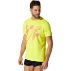 アシックス Tシャツ・ポロシャツ プリントショートスリーブトップ メンズアパレル 2091A414-750 メール便送料無料