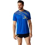 アシックス Tシャツ・ポロシャツ プリントショートスリーブトップ メンズアパレル 2091A415-402 メール便送料無料