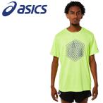 アシックス Tシャツ・ポロシャツ プリント半袖シャツ メンズ 陸上競技 ウェア 2091A531-302 メール便送料無料