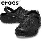 ポイント10倍対象 クロックス crocs Classic Geometric Clog クラシック ジオメトリック クロッグ 209563-001 メンズ レディース サンダル