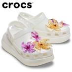 クロックス crocs CRUSH PEARLIZED FLORALS CLOG 211629-100 メンズ レディース サンダル