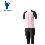 FOOTMARK(フットマーク) 水泳 歩く水着 袖付きセパレーツ M〜3L 255105-03 返品不可