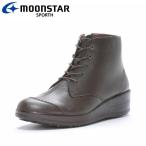 ショッピングチョコ ムーンスター SP7762NSR チョコ 42300668 スポルス レディース コンフォート ブーツ