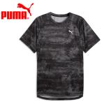  Puma M Run Velocity AOP футболка 529127-01 мужской почтовая доставка бесплатная доставка 