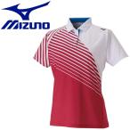 メール便送料無料 ミズノ MIZUNO テニス ソフトテニス ゲームシャツ ラケットスポーツ レディース 62JA021365 クリアランスセール