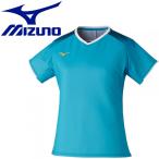 メール便送料無料 ミズノ MIZUNO バドミントン ゲームシャツ(ラケットスポーツ) レディース 72MA122024