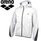  Arena капот Zip жакет мужской AMUNJF12-WHT почтовая доставка бесплатная доставка 