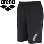  Arena мульти- тренировка .. принт шорты унисекс AMUQJD85-BLK почтовая доставка бесплатная доставка 