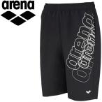  Arena мульти- тренировка шорты унисекс AMUQJD87-BLK почтовая доставка бесплатная доставка 