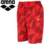  Arena мульти- тренировка общий рисунок шорты унисекс AMUQJD88-RED почтовая доставка бесплатная доставка 
