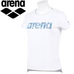  Arena футболка женский AMWNJA55-WHT почтовая доставка бесплатная доставка 