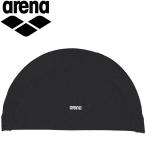 アリーナ arena 水泳 ゆったりテキスタイルキャップ スイムキャップ 水泳帽 ARN-9640-BLK メール便送料無料