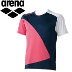  Arena плавание короткий рукав футболка мужской футболка ARN6332-DPW почтовая доставка бесплатная доставка 