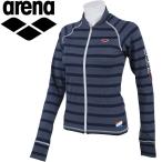  Arena T-body ZIP Rush Guard накладка имеется женский ASN-9407W-NVM