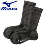 ミズノ MIZUNO アウトドア 発熱素材 ブレスサーモ ウール 厚手ソックス 靴下 レディース B2JX970308 メール便送料無料