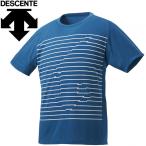 デサント グラフィック 半袖Tシャツ メンズ DMMRJA50Z-BL メール便送料無料