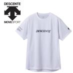  Descente волейбол короткий рукав bare- рубашка унисекс мужской женский DV5SHT05U-WH00 почтовая доставка бесплатная доставка 