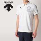  Descente DESCENTEbare- рубашка-поло с коротким рукавом унисекс DVUTJA70-WH почтовая доставка бесплатная доставка 
