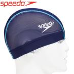 スピード 水泳 メッセージメッシュキャップ スイムキャップ SE11952-NB メール便送料無料