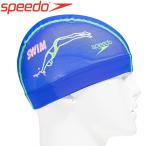スピード 水泳 ネオンメッシュキャップ スイムキャップ SE11955-BL メール便送料無料