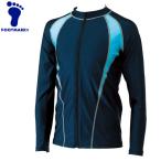 フットマーク 水泳 シャインガード フルジップ 水着