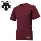  Descente DESCENTE бейсбол круглый вырез короткий рукав нижняя рубашка Junior JSTD-721B-ENG почтовая доставка бесплатная доставка 