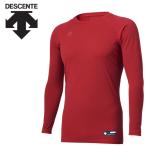  Descente DESCENTE бейсбол круглый вырез длинный рукав нижняя рубашка Junior JSTD-771B-RED почтовая доставка бесплатная доставка 