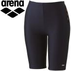 アリーナ arena スイミング スイム 水泳 大きめカラースナップ付き ハーフショーツ 水着 レディース LAR-8266WP-NVY メール便送料無料 返品不可