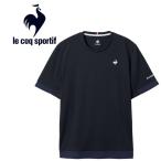 ルコック le coq sportif 半袖ゲームシャツ LN5FHT21M-NV00 メンズ メール便送料無料