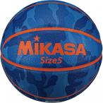 ミカサ MIKASA バスケットボール 5号球 カモ柄 ブルー B530YCFBL