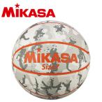 ミカサ MIKASA バスケットボール 7号球 カモ柄 ホワイト B730YCFW