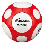 ミカサ MIKASA サッカーボール 軽量球5号 ホワイト×レッド MC580LWR