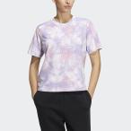 アディダス W MET AOP Tシャツ QB069-HF2490 レディース メール便送料無料