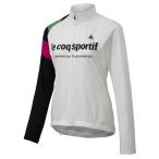 ルコック サイクリング Entry Windshell Jersey ウィメンズ QCWQGB41-WHT メール便送料無料