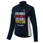 ルコック サイクリング Entry Thermo Jersey ウィメンズ QCWQGC42-NVY メール便送料無料