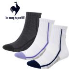  Le Coq s Porte .fle coq sportif 3P(3 пара комплект ) короткие носки носки мужской женский QMAVJB22-BLN почтовая доставка бесплатная доставка 