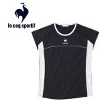 メール便送料無料 ルコック lecoqsportif テニス LCS TRICOLOR GAME SHIRT レディース QTWTJA05-BLK