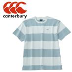 カンタベリー ストライプ ラガーティー 半袖Tシャツ RA30400-20 メンズ レディース メール便送料無料
