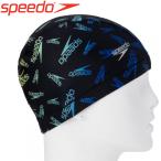 スピード 水泳 Scatter Stack Tricot Cap スケッタースタックトリコットキャップ SE12114-KY メール便送料無料