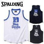 メール便送料無料 スポルディング BASKETBALL メッシュタンクトップ ブルーデビルズ SMT200880 メンズ ユニセックス