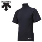  Descente DESCENTE бейсбол с высоким воротником короткий рукав нижняя рубашка мужской STD-720B-DNVY почтовая доставка бесплатная доставка 