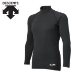  Descente DESCENTE бейсбол с высоким воротником длинный рукав нижняя рубашка мужской STD-770B-BLK почтовая доставка бесплатная доставка 