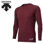 Descente DESCENTE бейсбол круглый вырез длинный рукав нижняя рубашка мужской STD-771B-ENG почтовая доставка бесплатная доставка 