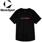  Descente DESCENTE MOVESPORT Move спорт короткий рукав p Ractis рубашка SV6SHT00U-BKPL мужской женский почтовая доставка бесплатная доставка 