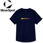  Descente DESCENTE MOVESPORT Move спорт короткий рукав p Ractis рубашка SV6SHT00U-NV00 мужской женский почтовая доставка бесплатная доставка 