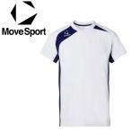  Descente DESCENTE MOVESPORT Move спорт короткий рукав bare- рубашка SV6SHT02U-WHNV мужской женский почтовая доставка бесплатная доставка 